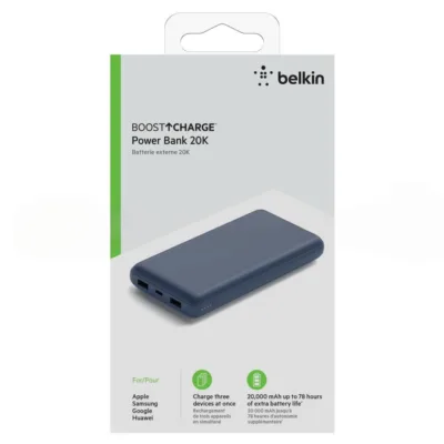 BELKIN PowerBank 20.000mAh 15W (Bleu)
