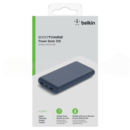 BELKIN PowerBank 20.000mAh 15W (Bleu)